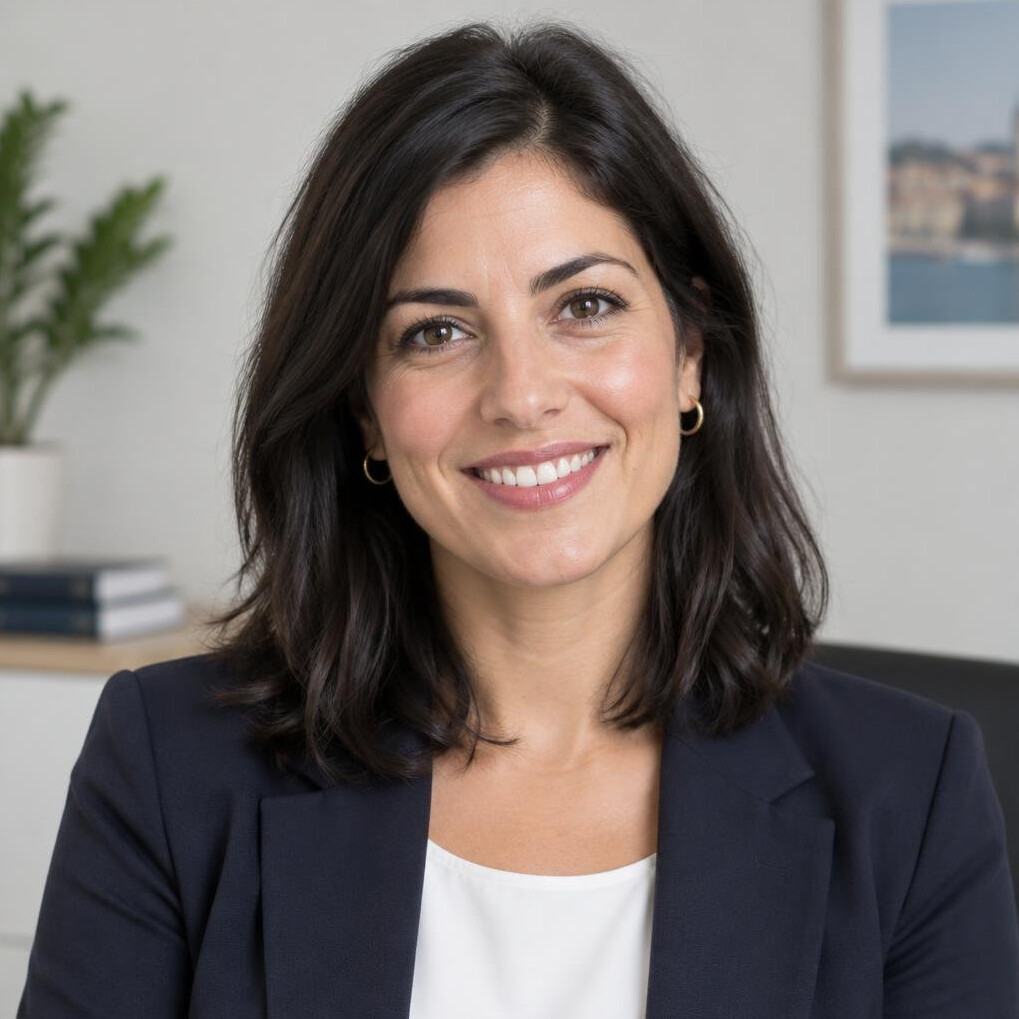 Portrait of a smiling businesswoman